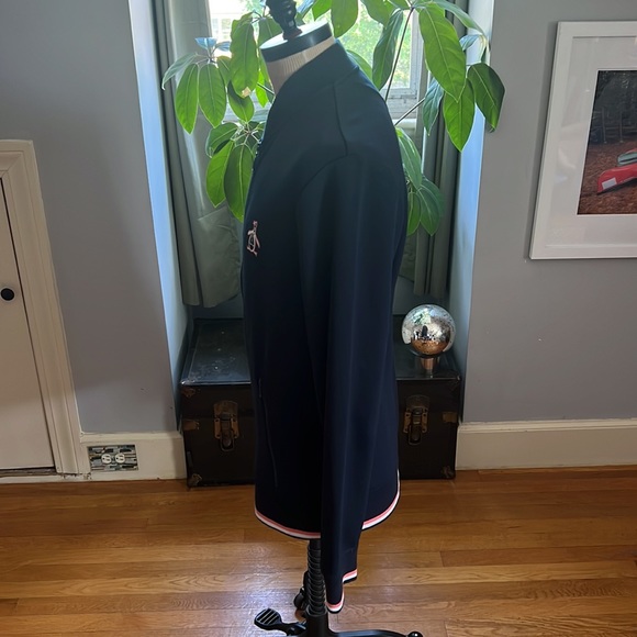 Original Penguin Zip Up Jacket polyester/cotton Size XL - Picture 6 of 12